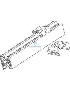 Wiva 41900131 Deckenhalterungsset in weißer Farbe